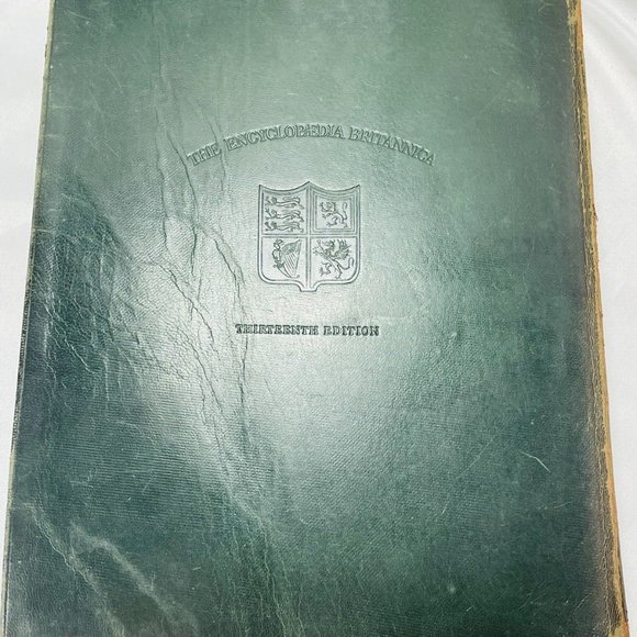 Encyclopedia Britannica 1926 Pacific - Zuyder Zee Leather Book 3 Only - Picture 3 of 12